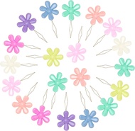 Needle Threader Set, 10 Pcs Sewing Threader, Flower Threader, Colorful Needle Threader Kit for Sewin