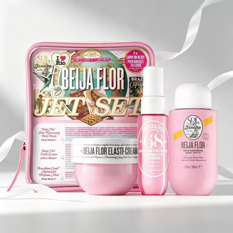 Sol de Janeiro Beija Flor Jet Set Travel Perfume Gift Set For Women Cheirosa 68 Sweet Jasmine Vanill