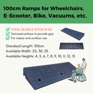 100cm Ramps for Wheelchair, E-Scooter, Bikes, Vacuums etc