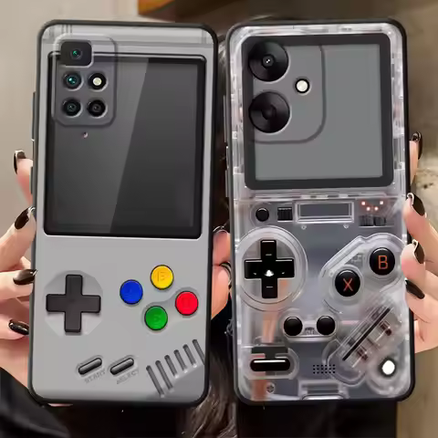 Purple Gaming Console Funda Phone Cover Case for Xiaomi Redmi 9 14C 13C K40 K80 Pro A3 A4 A1 A2 Plus