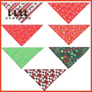 PETI CLOTHING  Printing Bibs Towel Pet Bandana Triangle Scarf Dog Cat Collar