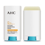 ของแท้  AHC Natural Perfection Fresh Sun Stick 50+spf pa+++ กันแดดสติ๊ก สูตรกันน้ำ ขนาดพกพา 17g / 22