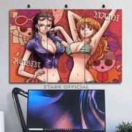 81-86 CUSTOM ANIME ROOM DISPLAY ONE PIECE POSTER HD 45X30 MULTIPANEL MNEAR/UJ9EB AESTHETIC ANIME WAL