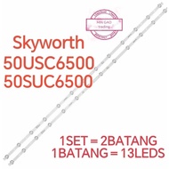 50US6500 50SUC6500 50USC6500 SKYWORTH 50" LED TV BACKLIGHT (LAMPU TV) SKYWORTH 50 INCH LED TV BACKLI