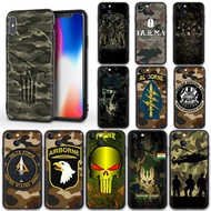 iPhone 12 12mini 12Pro 12 Pro Max 3Z8I camouflage army Silicone Cover Phone Case