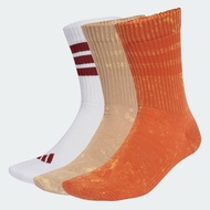 adidas Lifestyle Stonewash Crew Socks 3 Pairs Unisex Orange KC5725