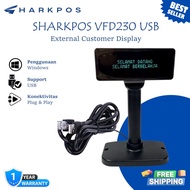 LAYAR Sharkpos VFD230 Customer Display External Pole USB Monitor Screen Customer Price CD230 VFD203