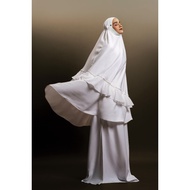 Telekung ARJANA Maya in White