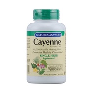 [USA]_Natures Answer Cayenne Pepper Fruit - 90 Vegetarian Capsules