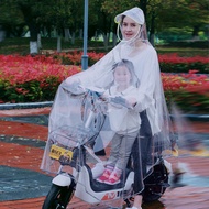 raincoat motorcycle Raincoat Adult Electric Vehicle Mother Child Battery Motorcycle Men Women Takeaw