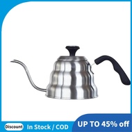Coffee Kettle Stainless Steel Pour over Coffee Pot Kettle Drip Kettle with Thermometer for Home Offi