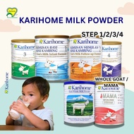 Karihome step 1, 2, 3, 4, & karihome whole goat/ Mama Milk Powder / Susu Bayi / Susu Ibu
