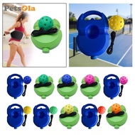 [PETSOLA] Pickleball Trainer Player with 40 Holes Pickleball Ball Pickleball Rebounder