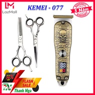 Tong đơ hớt tóc cắt tóc chấn viền chuyên nghiệp Kemei-077 Tông đơ cắt tóc loại tốt tăng đơ cắt tóc p