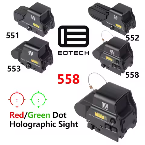 Eotech 551 552 553 558 Holographic Sight Red Green Dot Sight Riflescopes Hunting Reflex Airsoft Rifl