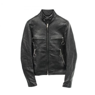 [Used, Grade A] BALENCIAGA Single Leather Rider Jacket for Men