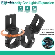TIMEKEY 1Pc 22mm 7/8inch Universal Handlebar Motorcycle Headlight Bracket Spotlight Mount Holder Tub