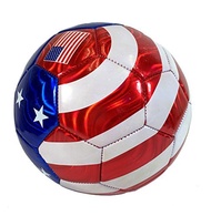 USA Flag Soccer Ball Summer Outdoor Sport Soccer Fan 2014 World Cup United States Ball Size 5!