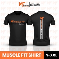 Muscle Fit Supplement T-Shirt Micro Fibre Printed (Black 2)