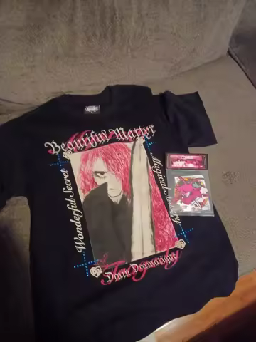 Bladee Drain Gang Martyr Tour 2025 Drain Story T-shirt Tops High Quality Cotton Clothes Vintage Over