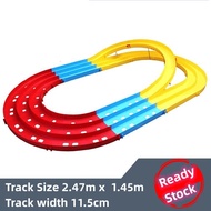 Chao Xing Mo Wang Mini 4WD 3 Rainbow Lane Change Track For Tamiya Mini 4WD Car Track Toys #150903