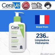 CeraVe Hydrating Cleanser 236ML, Facial Moisturizing Non-Foaming Cleanser, CeraVe Hydrate Face Wash 