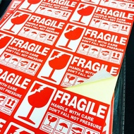 💥 0.20 sen 💥 1pc (10sheets)Fragile Sticker Packing Label Stiker Pelekat Mudah Pecah 易碎贴纸 SMALL FRAGILE STICKER ROLL