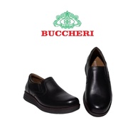 BUCCHERI MARCO Men's Formal Shoes Full Leather-C1019-BLACK