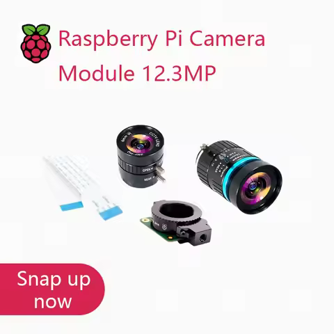 Raspberry Pi High Quality HQ Camera Module 12.3MP Sony IMX477 sensor support for C- and CS-mount len