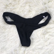 Women's Fashionable Bikini Underwear Swimmers Summer Breathable Plain Color Bikini Underwear Panties