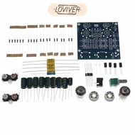 LOVIVER Electronic Tube 6J1 Preamp Preamplifier Electronic DIY Kit Tube PreAmplifier