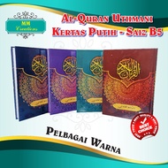 PUTIH Al-quran Dannis Uthmani White Paper Size B5