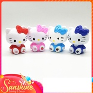 Kitty Cat Multicolored Birthday Cake Decoration