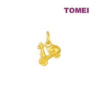 TOMEI Scooter Pendant, Yellow Gold 999