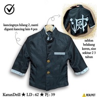 Blazer Cosplay Anak Size 2 Tahun Harajuku Style Jas Kemeja Seragam Sekolah Jepang Balita TK Kinderga