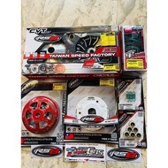 RS8 TARAGSIT CVT SET FOR MIO/SOUL/FINO, M3/MXI, NMAX/AEROX, CLICK125/150, ADV/PCX/CLICK160, BEAT FI