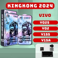 Vivo Y02S, Y02, Y15S, Y15A kingkong blue tempered glass | Vivo screen protector | ANHCASE88.STORE ST