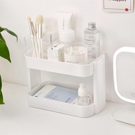 🔥 REKOMENDASI [MILOLI] RAK DESKTOP MULTI-LAYER RAK PENYIMPANAN AESTHETIC KOREAN STYLE RAK PUTIH TING