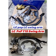 LC REAR BRAKE DISC PUMP SET NISSIN MODIFY BELAKANG YAMAHA LC135 4S 5S ES V1 V2 V3 V4 V5 V6 Y15 Y15ZR