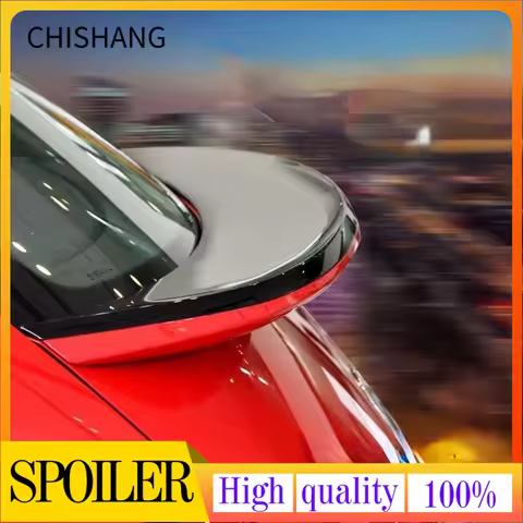 primer or balck white colors painted new design ABS 2013 to 2018 up year Car Rear Trunk Spoiler Wing