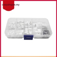 【CRAZYSPE】230Pcs 2.0mm JST PH Connector Kit with 2/3/4/5 Pin Housing Plug Adapter Terminal