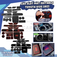 Toyota Vios 2023-2025 Interior Slot Mat