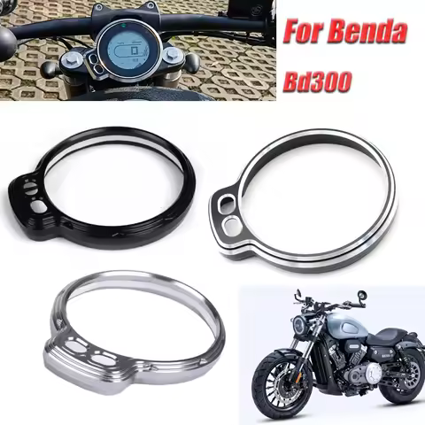 Motorcycle Speedometer Trim Ring Instrument Cover Gauge Panel Meter Cover Protective Code For Benda 