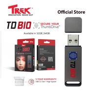 TREK TDBIO High-speed USB 3.2 Gen1 (32GB/64GB) Bluetooth 4.2 and above