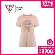 GUESS WOMEN เสื้อยืด รุ่น W5GI50K9SN1 สีชมพู