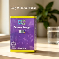 Halal Infinity Neurocharge 60 Tablets Adult Daily Supplement B‑Complex ALA Folic Acid Brain Nourishm