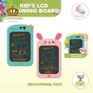 Portable LCD Drawing Board - Erasable Writing Tablet for Kids