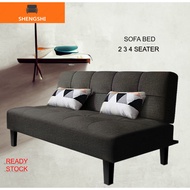 【SHENGSHI】NETHOME : EDDY Durable 2 Seater or 3 Seater or 4 Seater Foldable Sofa Bed Design/Sofa/Sofabed Sofa / 沙发