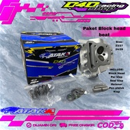 BLOCK HEAD BEAT SPACY SCOOPY CARBON ATAKA RACING