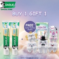 [FREE Cutie Toothie Plushie] DARLIE Double Action Fresh Protect 2in1 Mouthwash + Toothpaste 160gx2